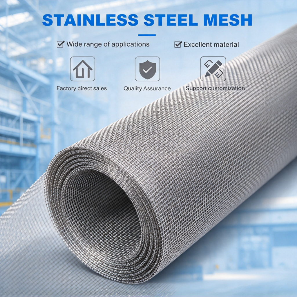 Stainless Steel Mesh Window Screens - All products - tail...